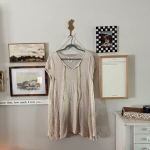 ppla clothing crochet side tunic